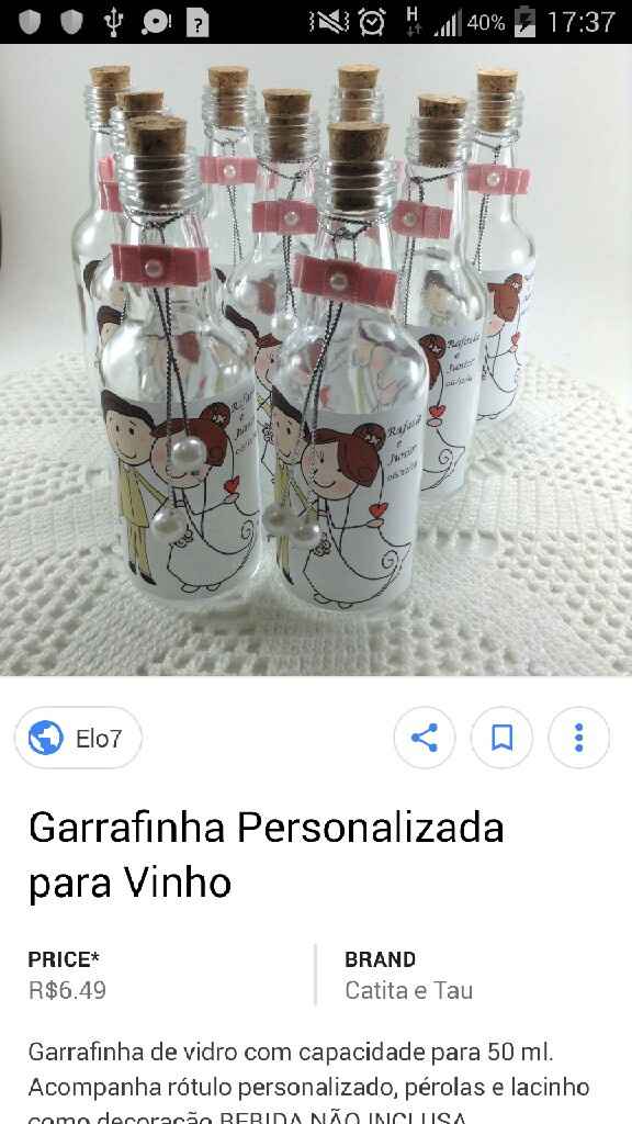 Lembrancinha dos convidados 💕 - 1