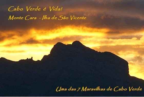 1-Monte cara (parece homem deitado)- Ilha São vicente