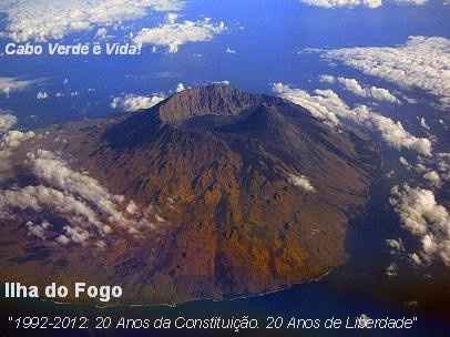 4- Vulcão ativo- ilha do fogo