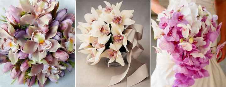 Buque de flores -Orquídeas