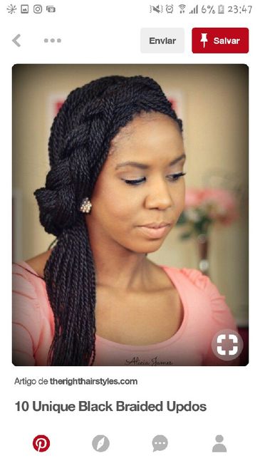 Penteado de noiva - 1