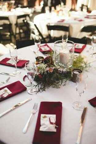 Decoração para mesa de convidados - 1