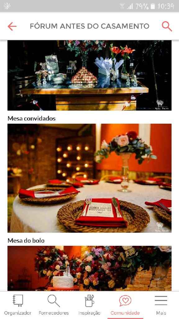 Decoração para mesa de convidados - 3