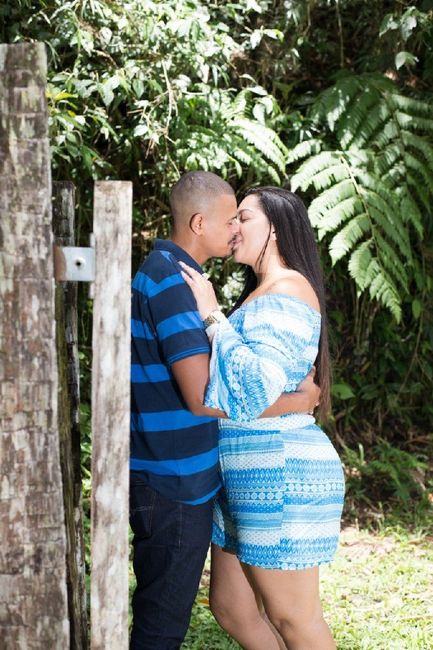 Pré-weddings na comu - Foto de beijo - 4
