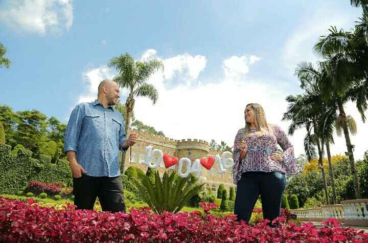 Nosso pré wedding no monte castelo eventos - 1
