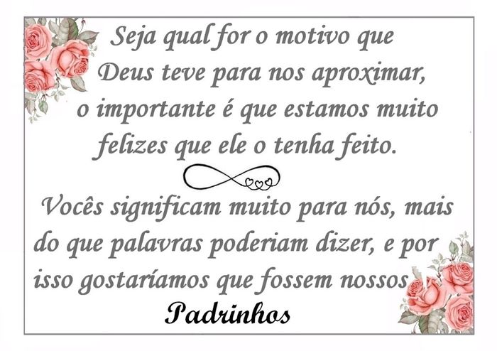 C- CONVITE DOS PADRINHOS 