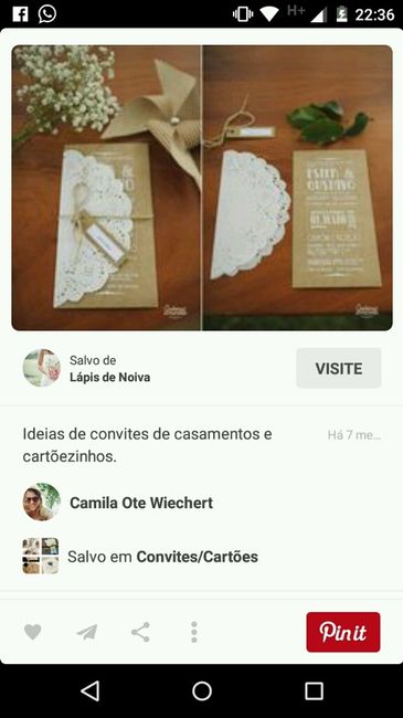 Ajuda no convite de casamento - 2