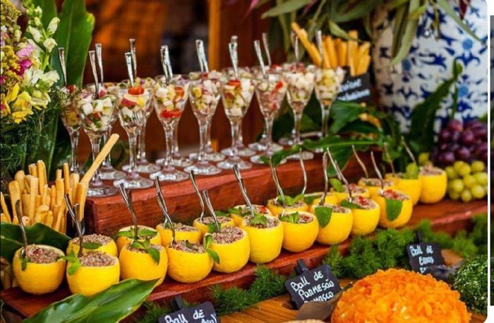 Indicação de buffet tropical + open bar por pacote e Não por pessoa para angra dos reis - 16