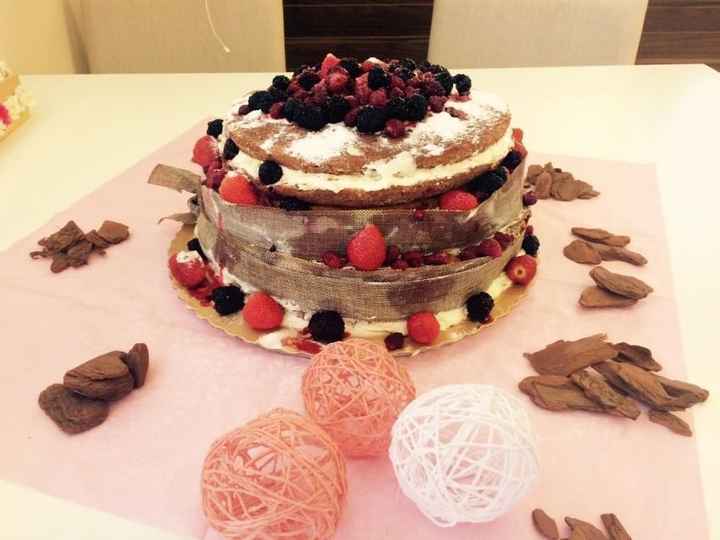 Naked cake de leite ninho