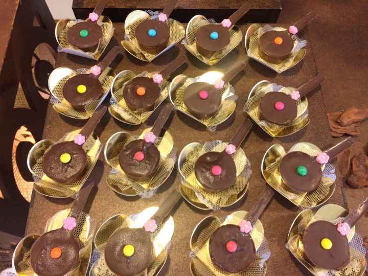Panelinhas de chocolate