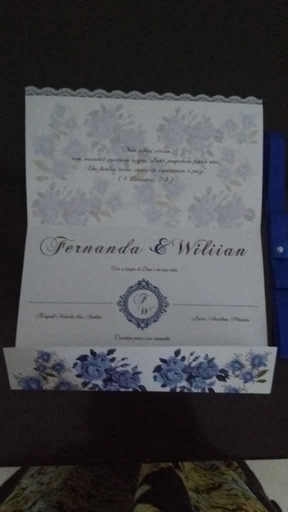 Meus convites ficou pronto . - 5