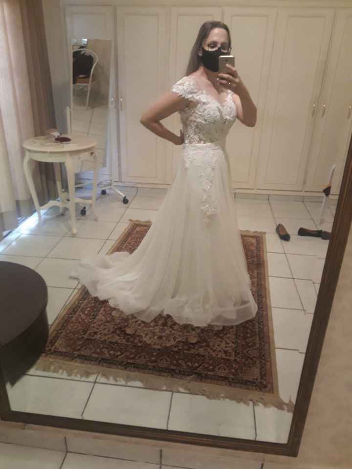 Vestido de noiva👰‍♂️ o que acharam? - 1