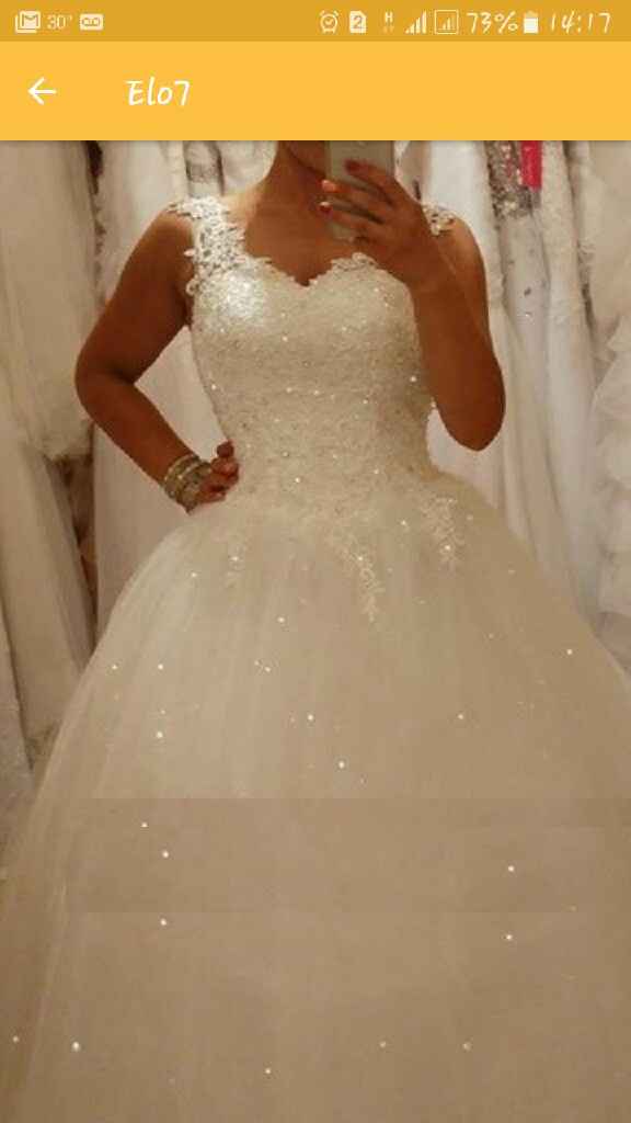 Escolhi meu vestido. - 1