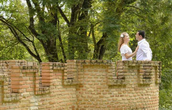 Compartilhe o seu pré-wedding - a foto mais divertida/criativa - 1