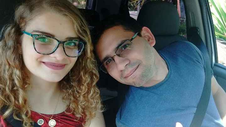 A primeira e a mais recente foto com seu amor - 2