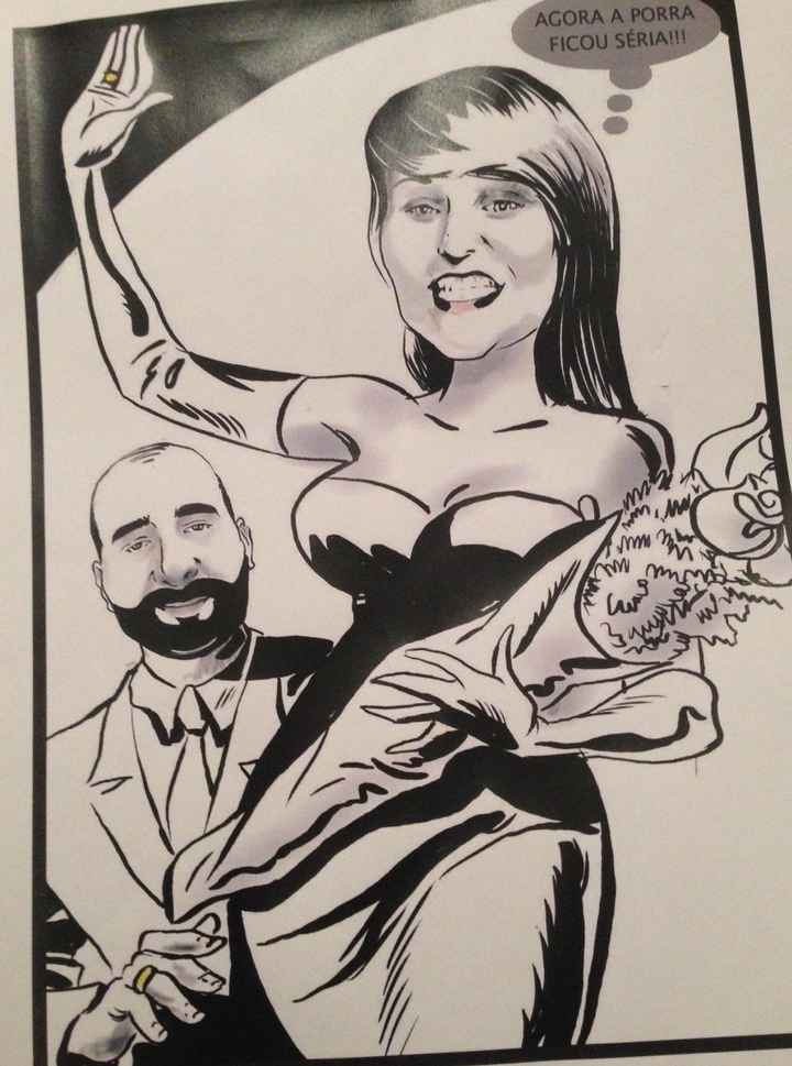 Minha caricatura!