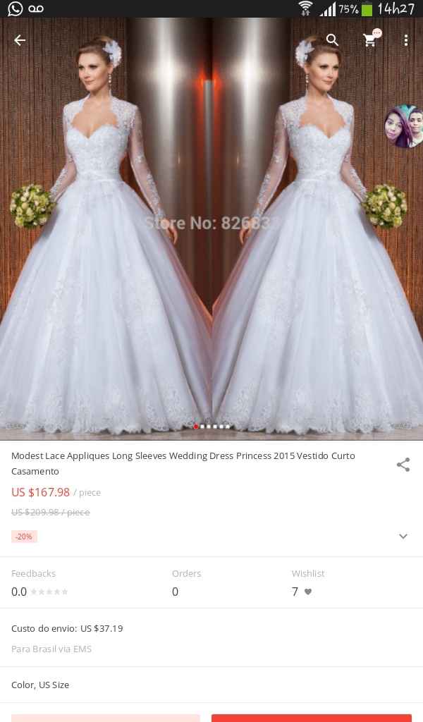 O preço do dólar e meu vestido de noiva - 1