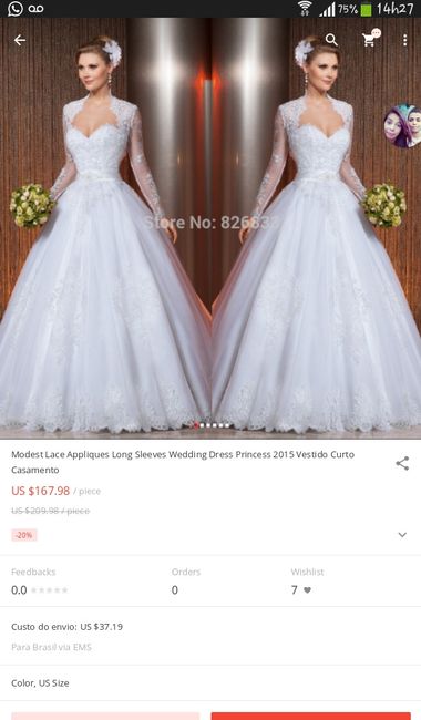 O preço do dólar e meu vestido de noiva - 1