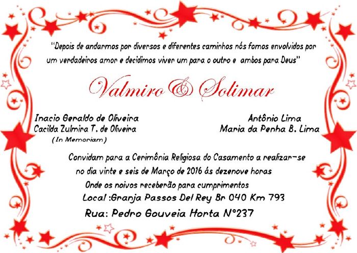 convites personalizados 