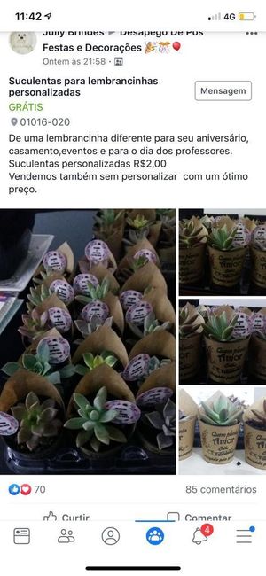 Lembrancinhas para os convidados. - 1