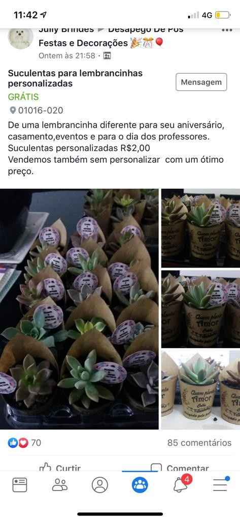 Lembrancinhas para os convidados. - 1