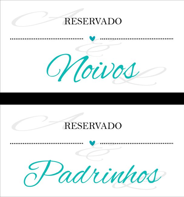 Reservas das mesas