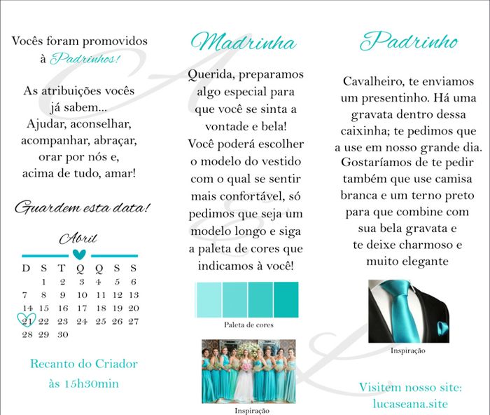 Manual dos padrinhos por dentro