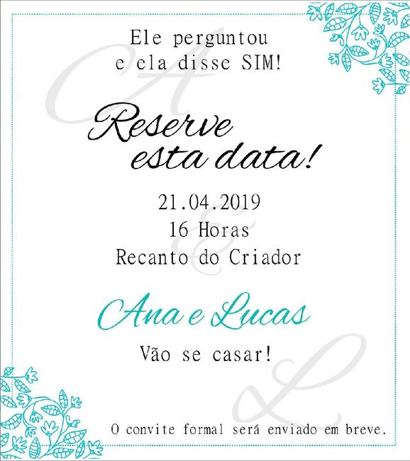 Conviteeee! - 1