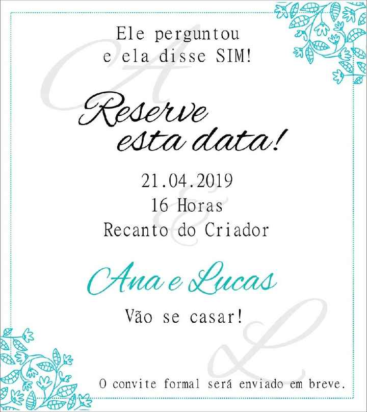 Conviteeee! - 1