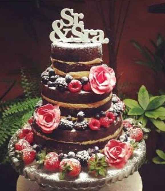 Nosso bolo de casamento!!