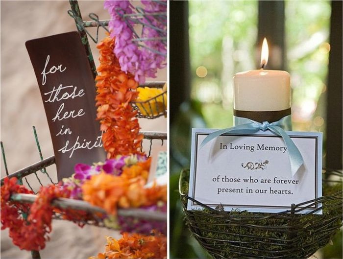 objetos decorativos para homenagens em casamento