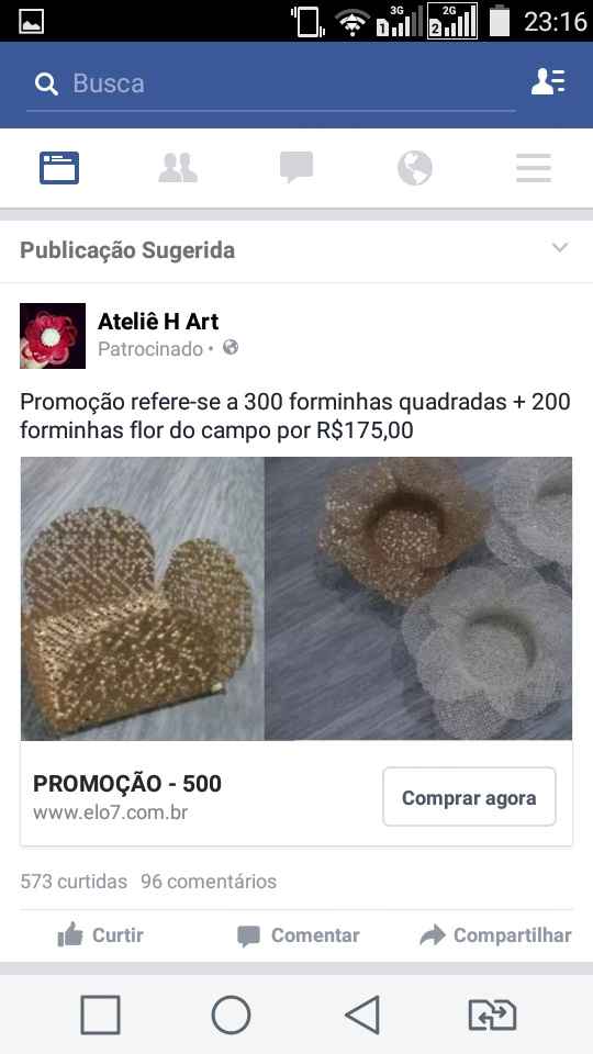 Forminhas promoÇÃo - 1