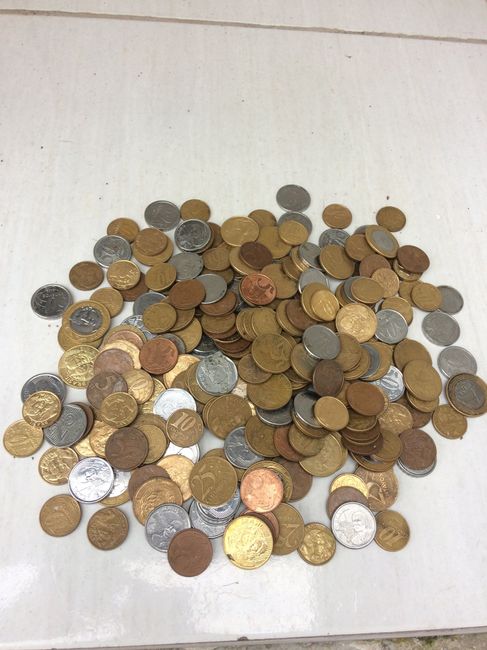 Moedinha que meu pai me deu para pagar os convites - 1