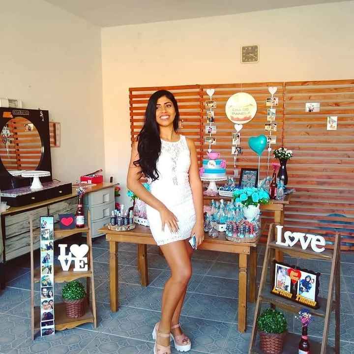meu look pro chá kkk