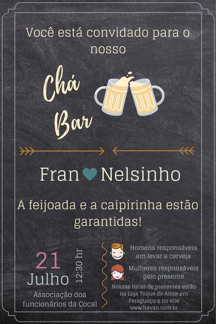 Nosso Chá Bar! Vem ver ❤️ - 1
