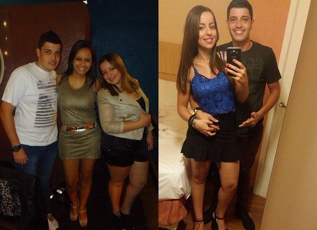 Antes e Depois - Ah eu sou a de jaquetinha, logico rsrs