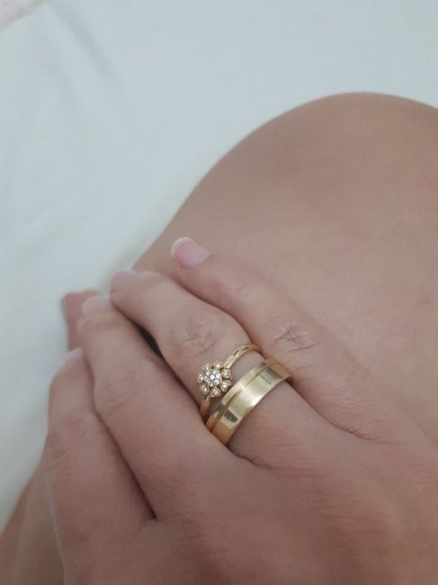 Poste a foto do seu anel/aliança de noivado! - 1
