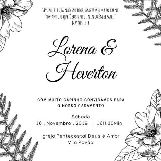 Convite diy - primeira tentativa - 2