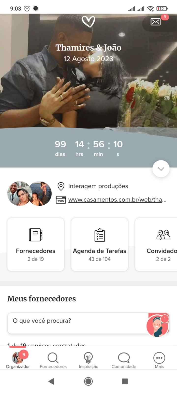 Contador virou, chegamos nos 2 dígitos!!! - 1