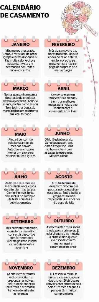 Qual mês eu caso? - 1