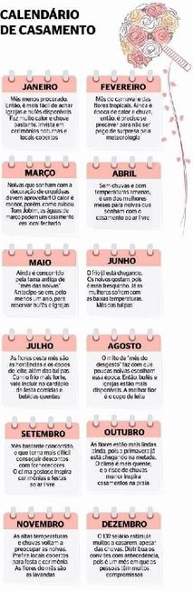 Qual mês eu caso? - 1