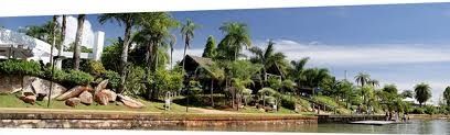 Pontão no lago Sul em Brasilia