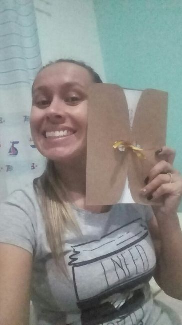 Meus conviteschegaram ❤ vem ver !!! - 3