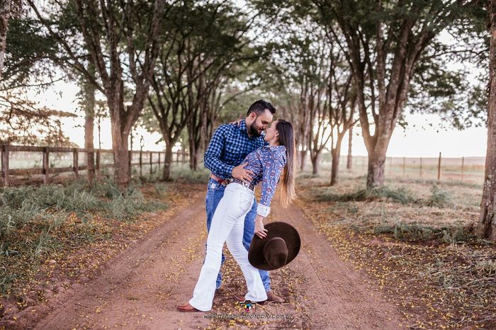 Nosso ensaio Pre casamento Country💑 3