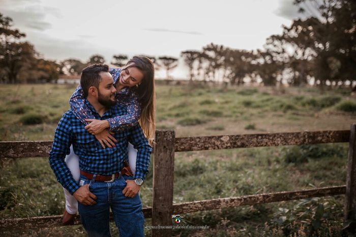 Nosso ensaio Pre casamento Country💑 4