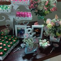 Detalhe da mesa