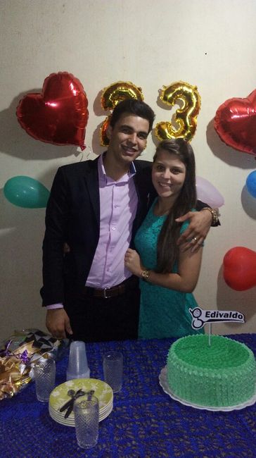 Aniversário surpresa pro maridao ❤ + bodas de algodão doce 4