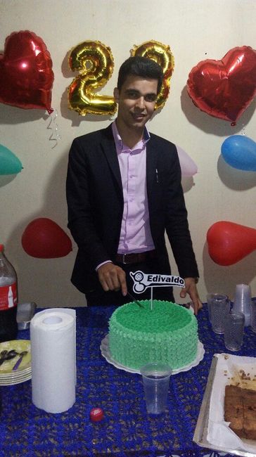 Aniversário surpresa pro maridao ❤ + bodas de algodão doce 6