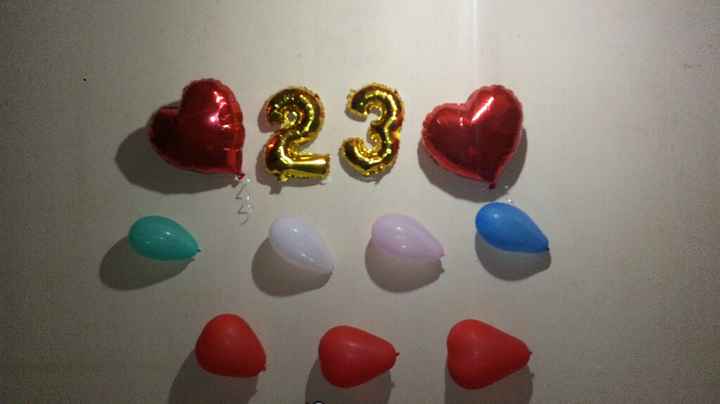  Aniversário surpresa pro maridao ❤ + bodas de algodão doce - 1