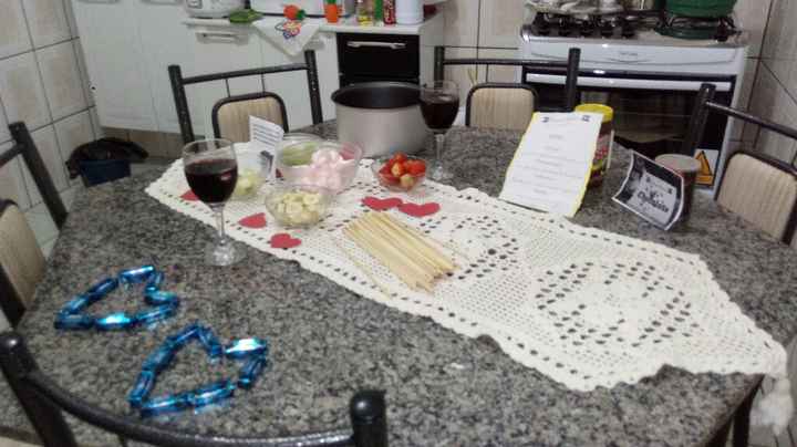 Nossas bodas de chocolate 🍫😍 - 1